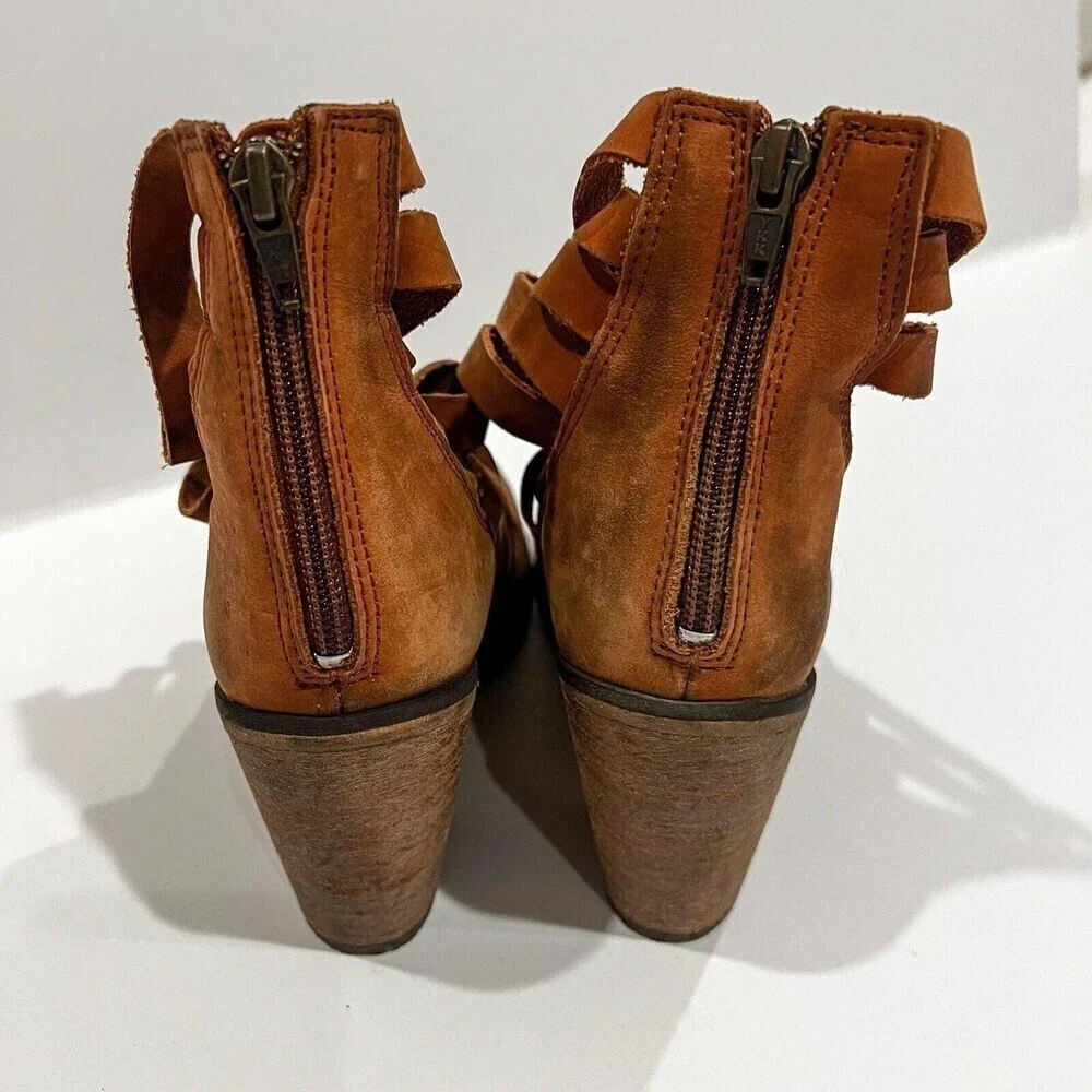 Free People Hybrid Strappy Boot (EU 40) cognac - Picture 9 of 12